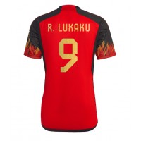 Camisa de time de futebol Bélgica Romelu Lukaku #9 Replicas 1º Equipamento Mundo 2022 Manga Curta